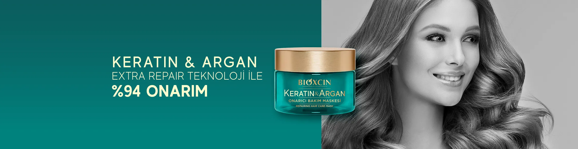 Reparierende Haarmaske