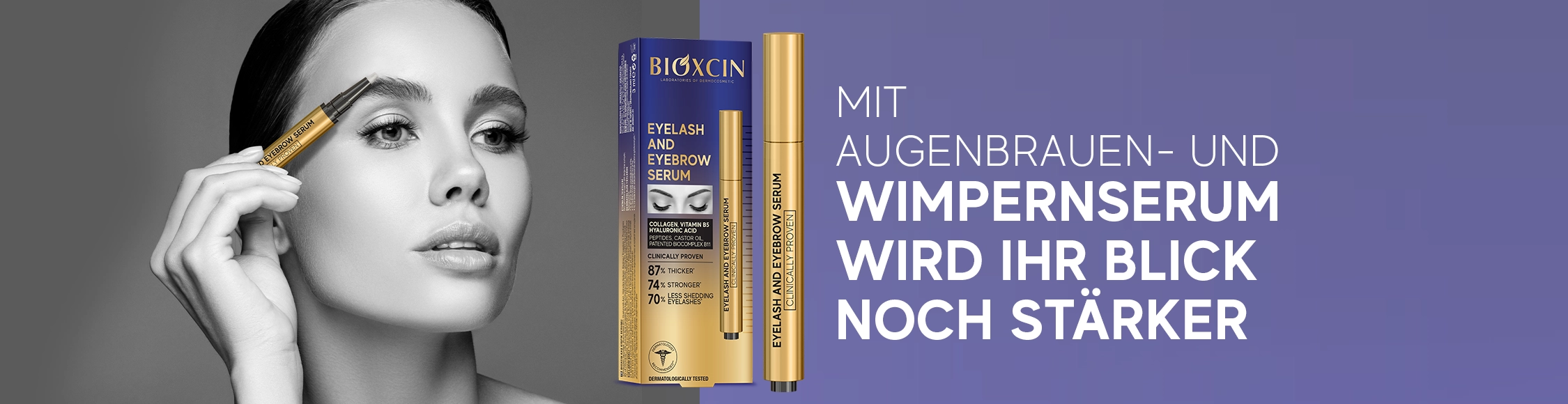 Augenbrauen- und Wimpernserum